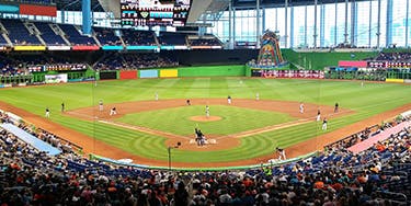 Image of Miami Marlins In San Diego