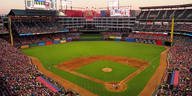 Image of Texas Rangers In Minneapolis