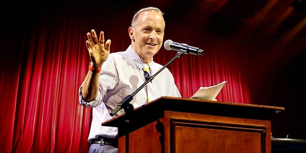 Image of David Sedaris In Waterville