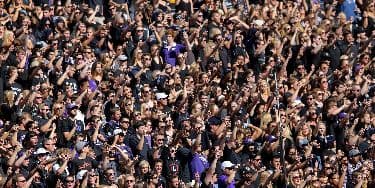 Image of Tcu Horned Frogs In Salt Lake City