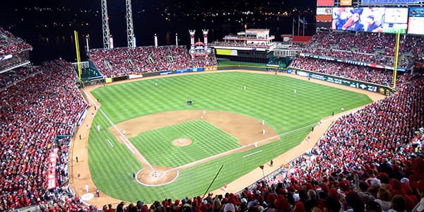 Image of Cincinnati Reds In Philadelphia