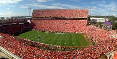 Image of Clemson Tigers In Winston Salem