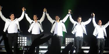 Image of New Kids On The Block At Inglewood, CA - The Kia Forum