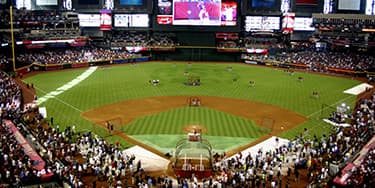 Image of Arizona Diamondbacks In Cleveland