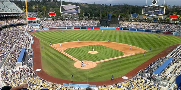 Image of Los Angeles Dodgers In Los Angeles