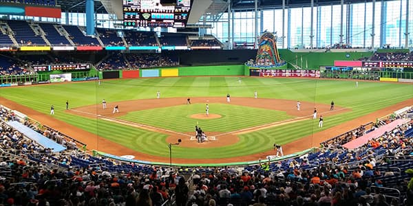 Image of Miami Marlins In Miami