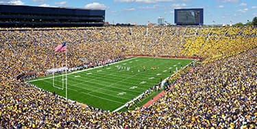 Image of Michigan Wolverines In Seattle