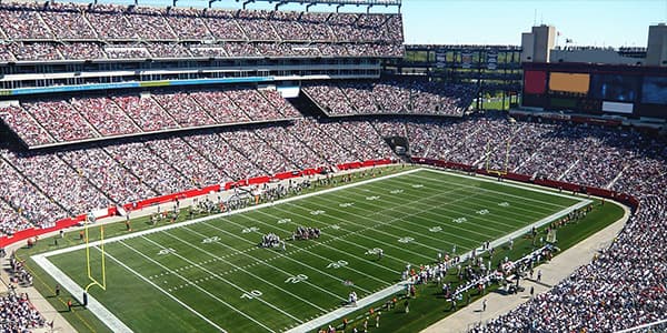 Image of New England Patriots In Chicago