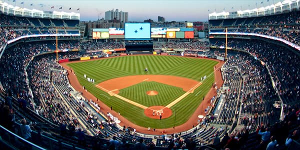 Image of New York Yankees In Anaheim