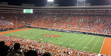 Image of Oklahoma State Cowboys In Tulsa