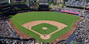 Image of San Diego Padres In Cincinnati