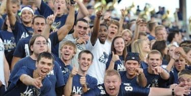 Image of Akron Zips Football In Muncie