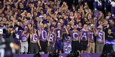 Image of Northwestern Wildcats Football In Evanston