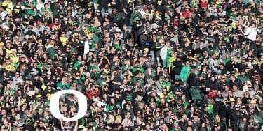 Image of Oregon Ducks Football In Iowa City