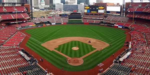 Image of St Louis Cardinals In Milwaukee