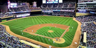 Image of Minnesota Twins In Cleveland