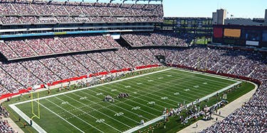Image of New England Patriots In East Rutherford