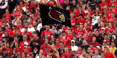 Image of Louisville Cardinals Football In Charlottesville