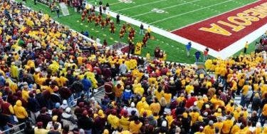 Image of Minnesota Golden Gophers Football In Ann Arbor