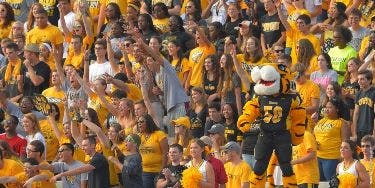 Image of Towson Tigers Football In Buies Creek