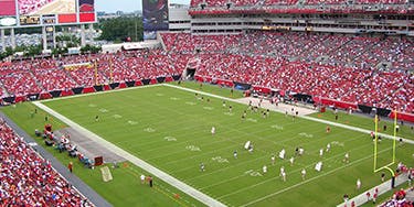 Image of Tampa Bay Buccaneers At Tampa, FL - Raymond James Stadium